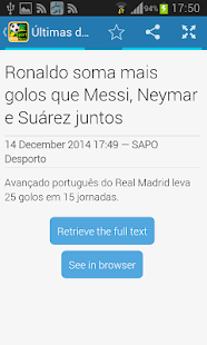 Lastest Brazilian RSS Sport News APK for PC