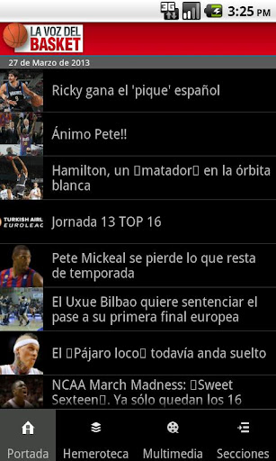 【免費新聞App】LaVozdelBasket-APP點子