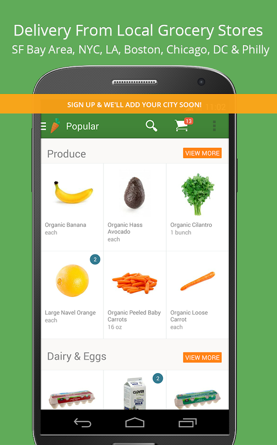 Instacart Grocery Delivery Android Apps on Google Play