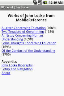 Works of John Locke Screenshots 0