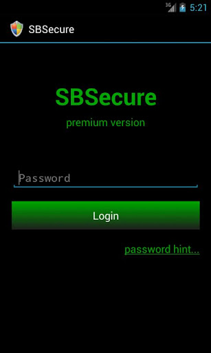 SBSecure Password Manager