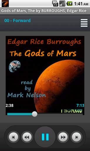 【免費音樂App】Gods of Mars, SciFi Audiobook-APP點子