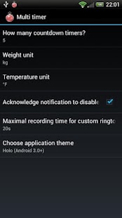 Download Multi kitchen timer APK for Android