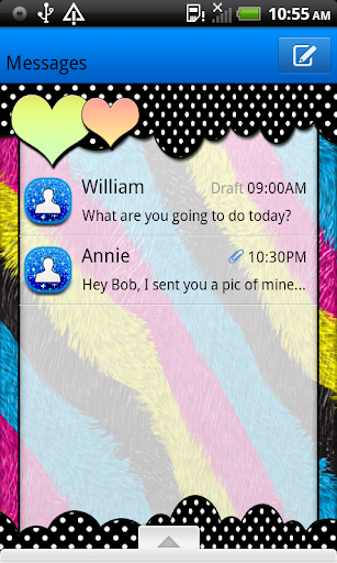 FunFurQT GO SMS THEME