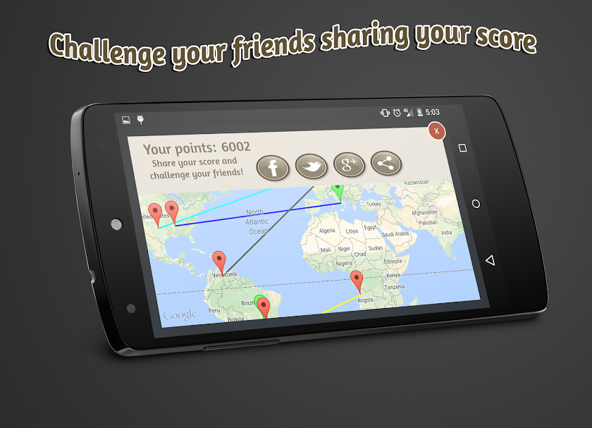 GeoWhere Geography Learning Screen 3