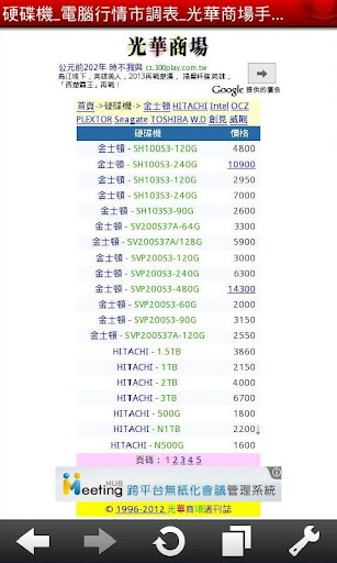 電腦PC市場行情表