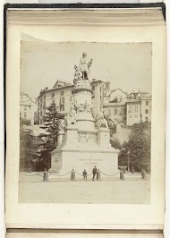 Standbeeld van Christoffel Columbus in zijn geboorteplaats Genua