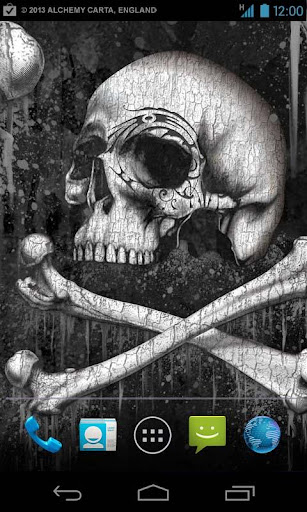 Alchemy Skulls Live Wallpaper
