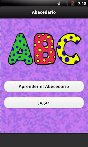 Alphabet in Spanish