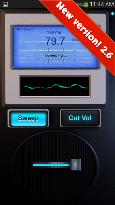 TX1 Spirit Box Mobile Screen 2