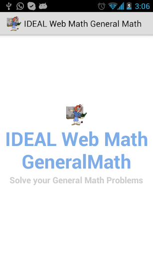 【免費教育App】IDEAL Web Math General Math-APP點子