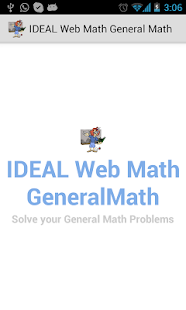 IDEAL Web Math General Math Screenshots 10