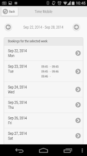 Webdesk Time Mobile Screenshots 1