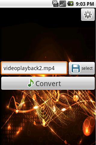 Android application Mp3 Converter Free screenshort