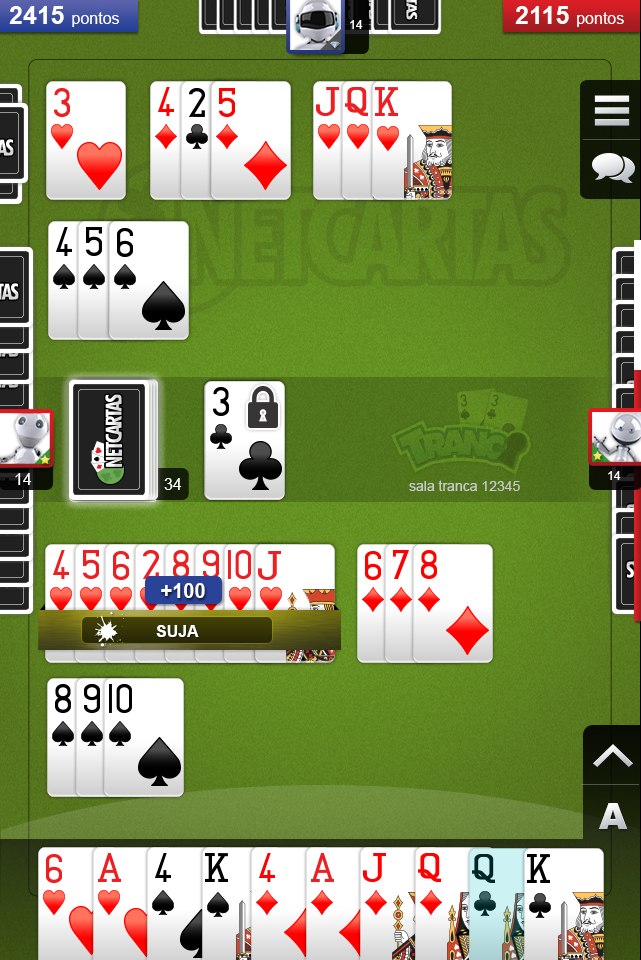 Tranca NetCartas Screen 3