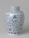 Lidded vase