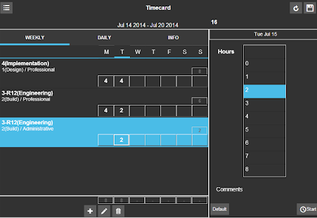 mProjects Time Management