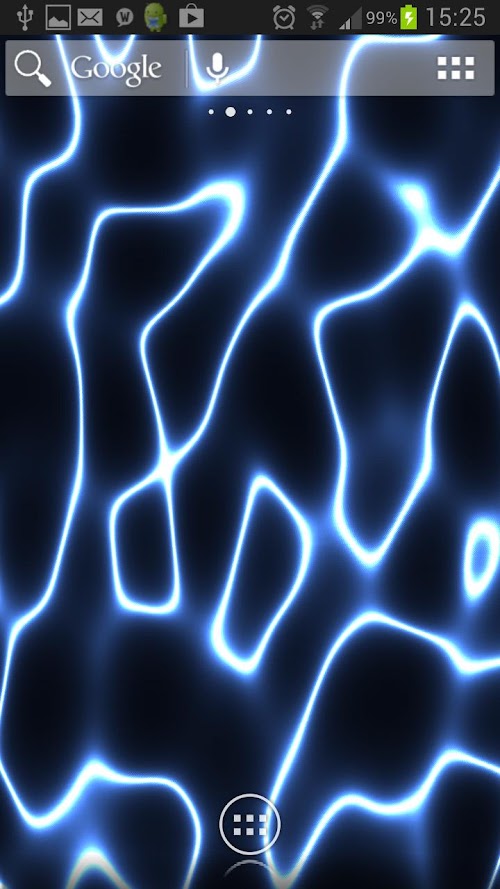 Android application Electric Flow Live Wallpaper screenshort