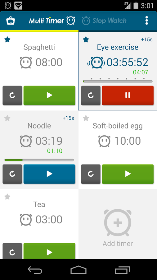 Multi Timer StopWatch - Android Apps on Google Play