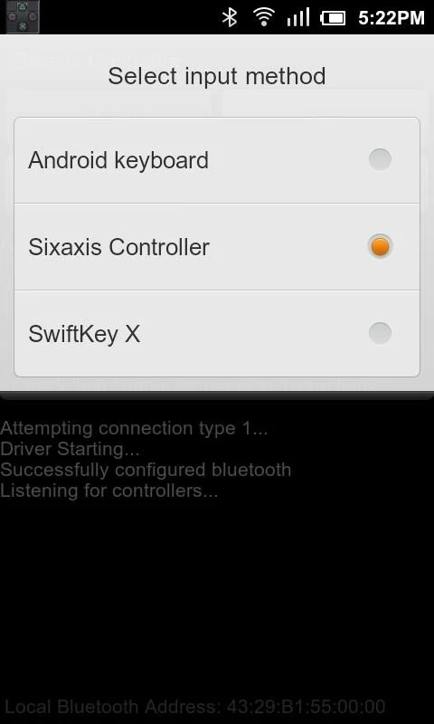 Sixaxis Controller - screenshot
