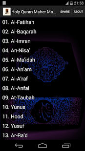 Lastest Holy Quran Maher Moagely APK for Android