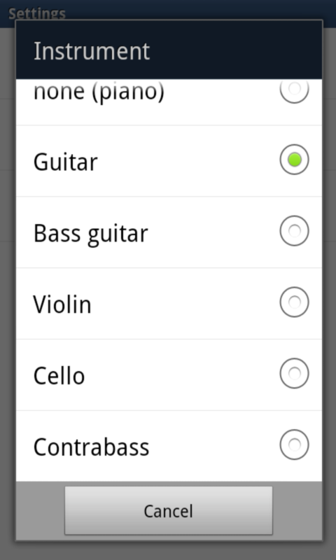 Blue - Tuner Screen 3