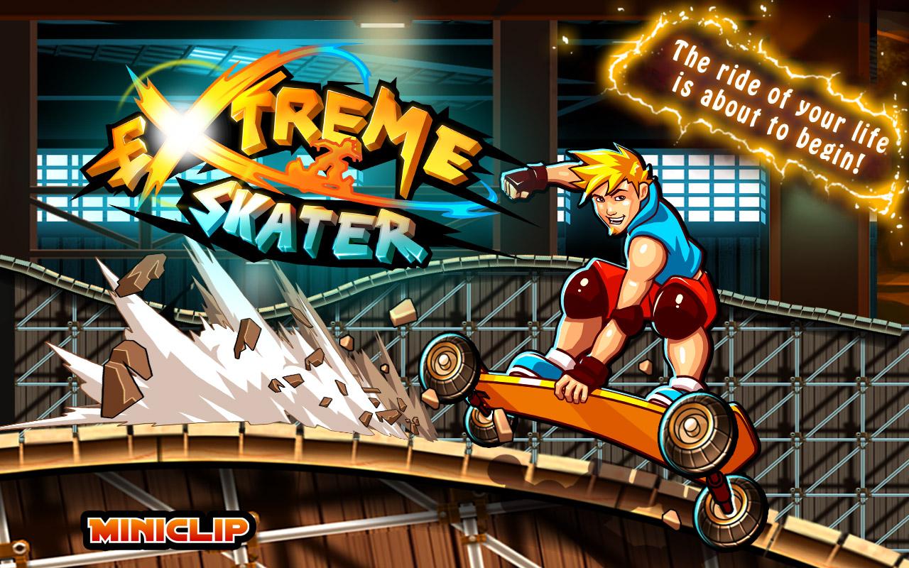 Android application Extreme Skater screenshort