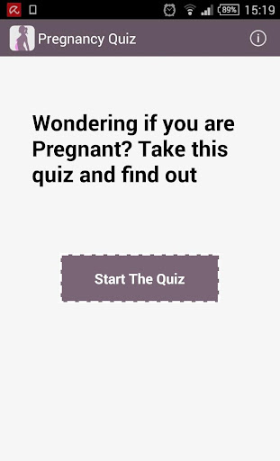 Pregnancy Quiz Test