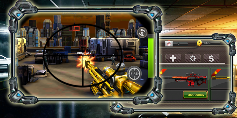 Death Trigger Sniper 3D android games}