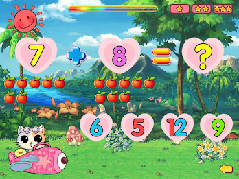 kids number and math-baby game poster 9