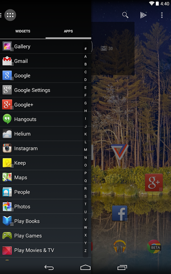 Action Launcher - screenshot