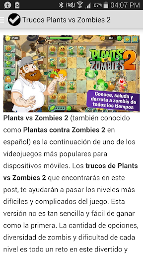 【免費娛樂App】Trucos Plants vs Zombies 2-APP點子