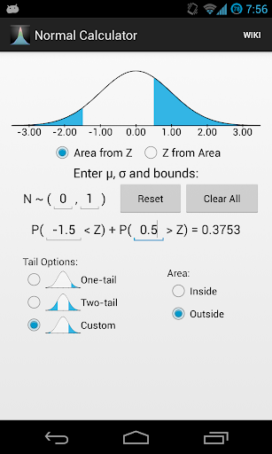 Normal Distribution Calculator