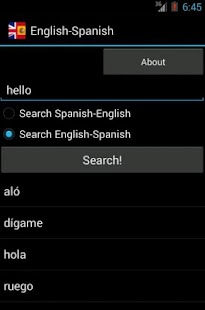 How to mod English-Spanish Dictionary lastet apk for android