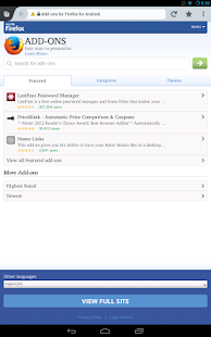 Firefox Browser for Android - screenshot thumbnail