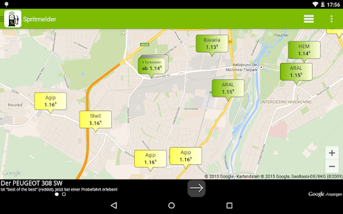 Spritmelder - günstig tanken Screenshots 2