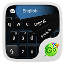 GO Keyboard Simple Black Theme 3.86 downloader
