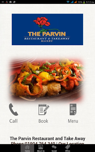 The Parvin Restaurant Takeaway