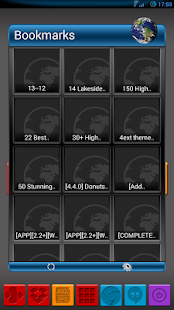 Free Download Apw Theme Dark naps blue V2 APK