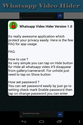 【免費社交App】Whatsapp Video Hider-APP點子