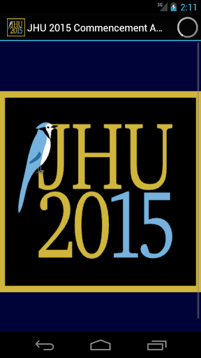 JHU 2015 Commencement App