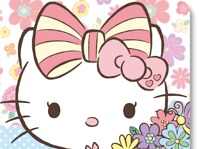 無料ダウンロード ハローキティ 花 イラスト 824889