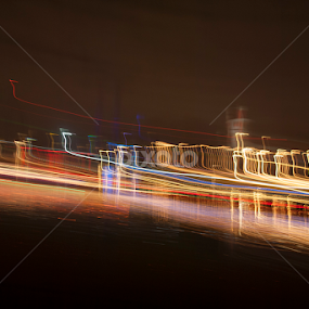 blurry city by Aurora Villegas - Abstract Light Painting