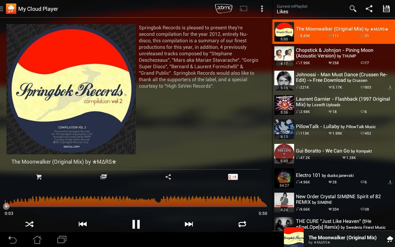 my cloud player on Cloud Key Player My Apps Pro Android Play Google