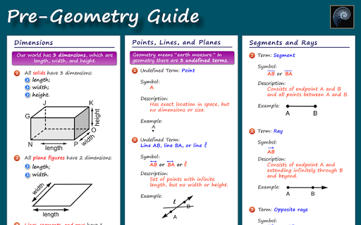 【免費教育App】Pre-Geometry-APP點子