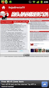RojaDirectaTV APK - Free Sports Apps for Android