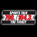 790 The Ticket / WAXY MIAMI logo