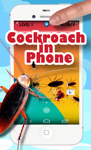 Cockroach in Phone Fun Joke