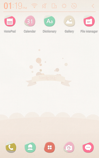 Pink Pastel Atom theme