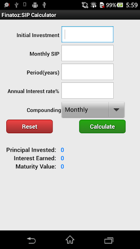 Finatoz Calculators